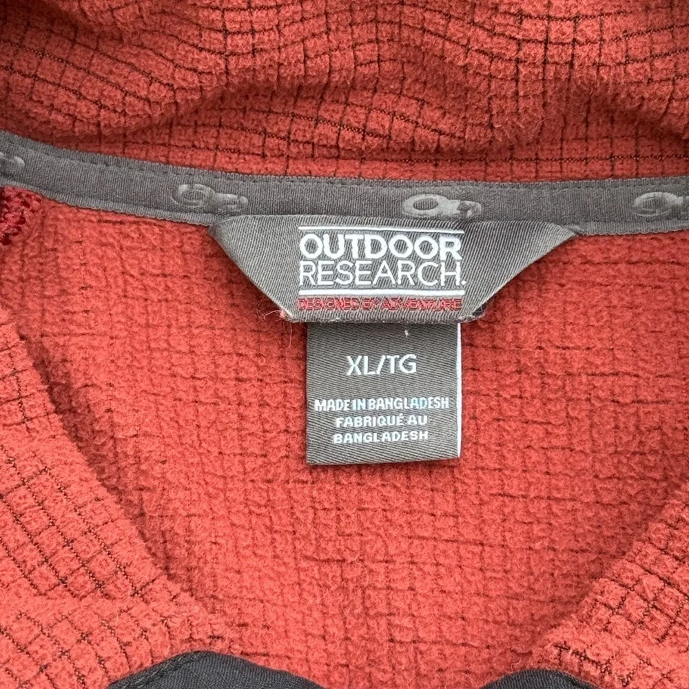 Outdoor Research Red Pull Over Men’s XL